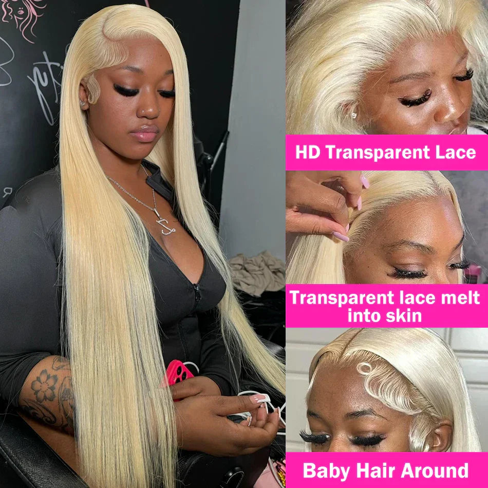 Luvin 613 Honey Blonde Straight 13x4 Hd Transparent