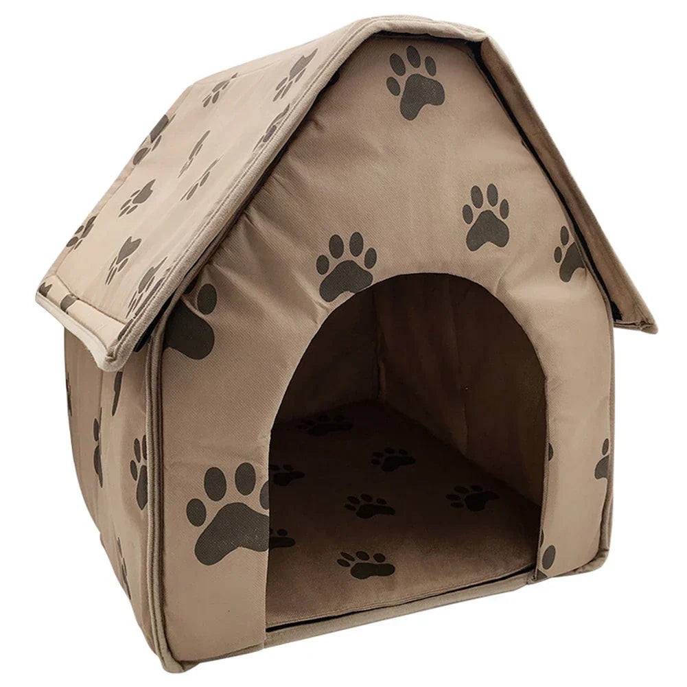 Foldable Kennel Small Dog Cat Kennel Portable Brick