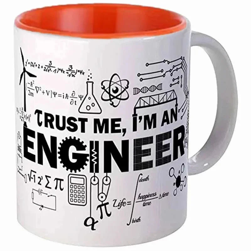 Engineer Cups Mechanic Coffee Mugs Scientific Technical Office