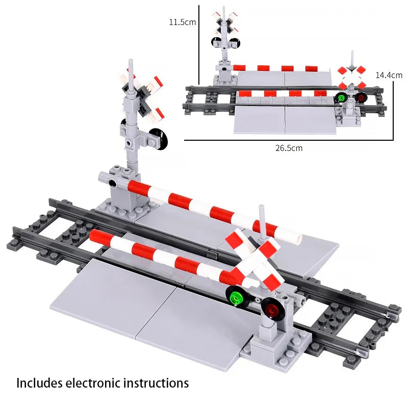 City Trains Train Rail Crossing Track Rails Soft