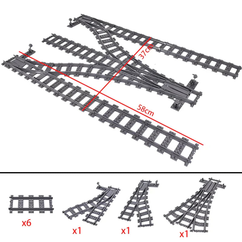 City Trains Train Rail Crossing Track Rails Soft