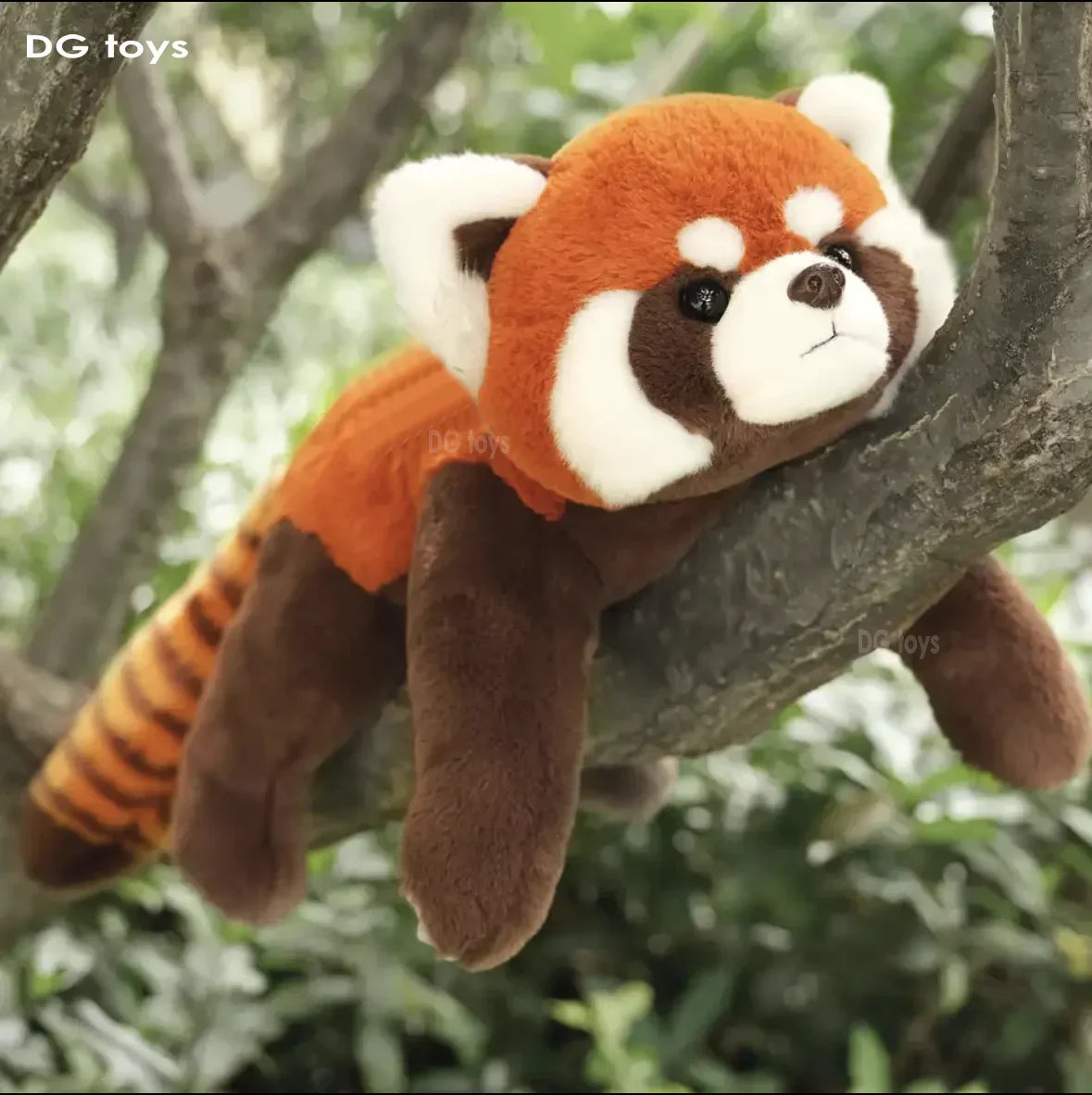Lifelike Red Panda Stuffed Animals Raccoon Plush Toy