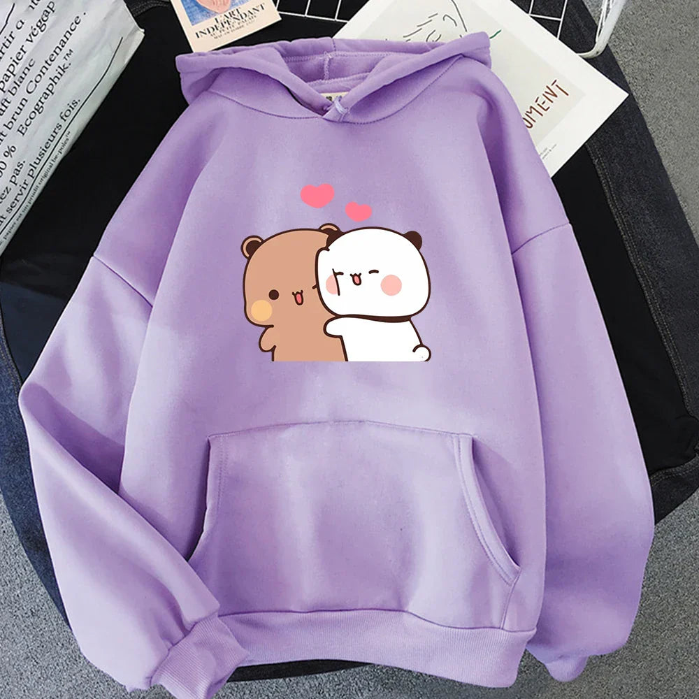 Cartoon Panda Bubu And Dudu Women Plus Size