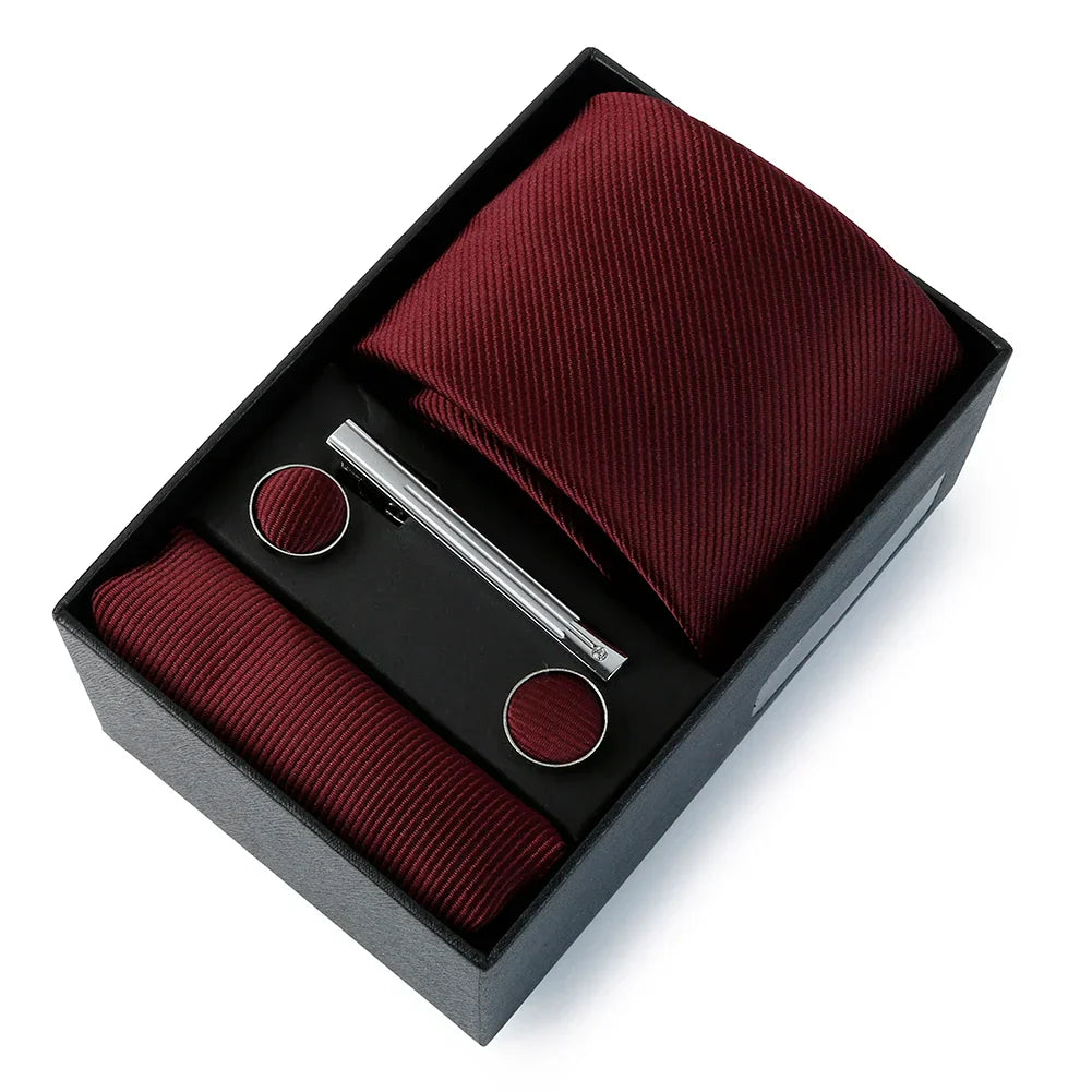Ties Set For Men 2022 With Cufflinks Tie