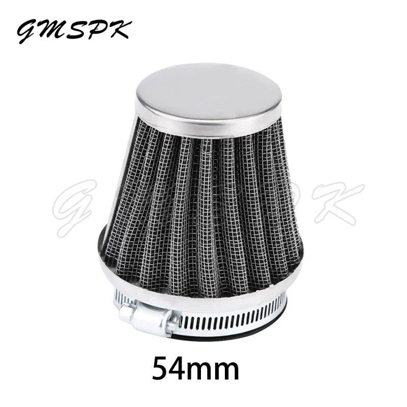 Universal 35mm60mm Mushroom Head Motorcycle Air Filter Motorbike