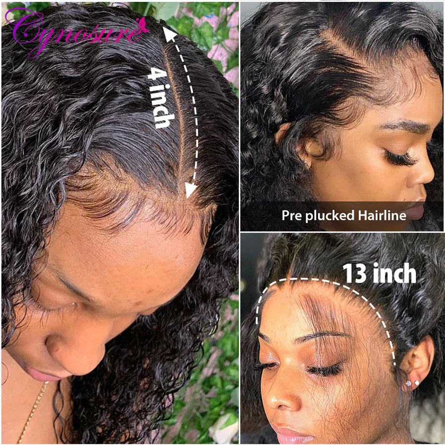 Cynosure 13x4/13x6 HD Transparent Lace Front Human Hair