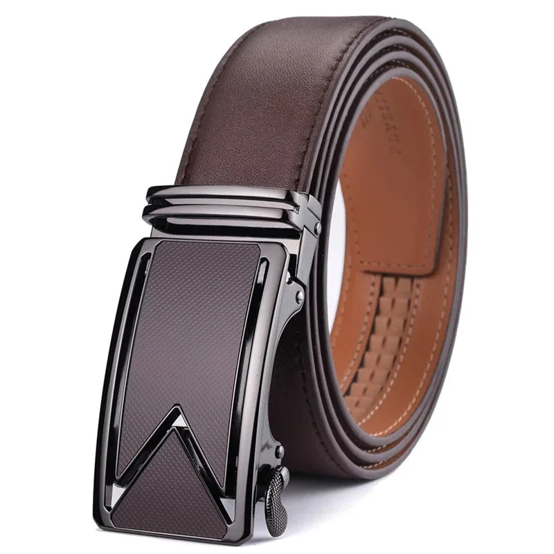 Plyesxale Men Belt 2024 Cowhide Genuine Leather Belts