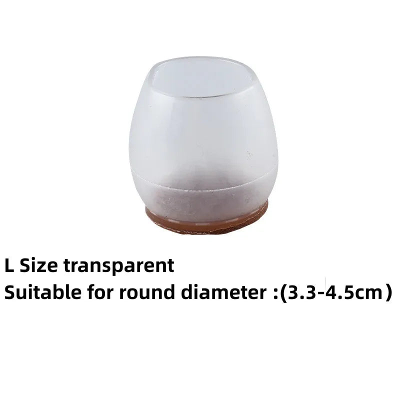 Silicone Chair Legs Non-Slip Pads Furniture Sofa Feet