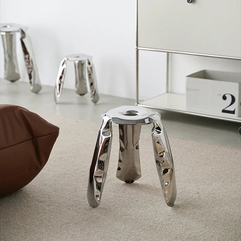 Nordic Modern Classic Step Stools Bar Steel Decorative