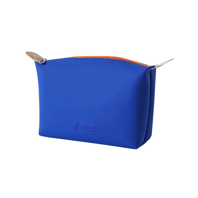 Professional Custom Embroidery PU Makeup Bag Portable Waterproof