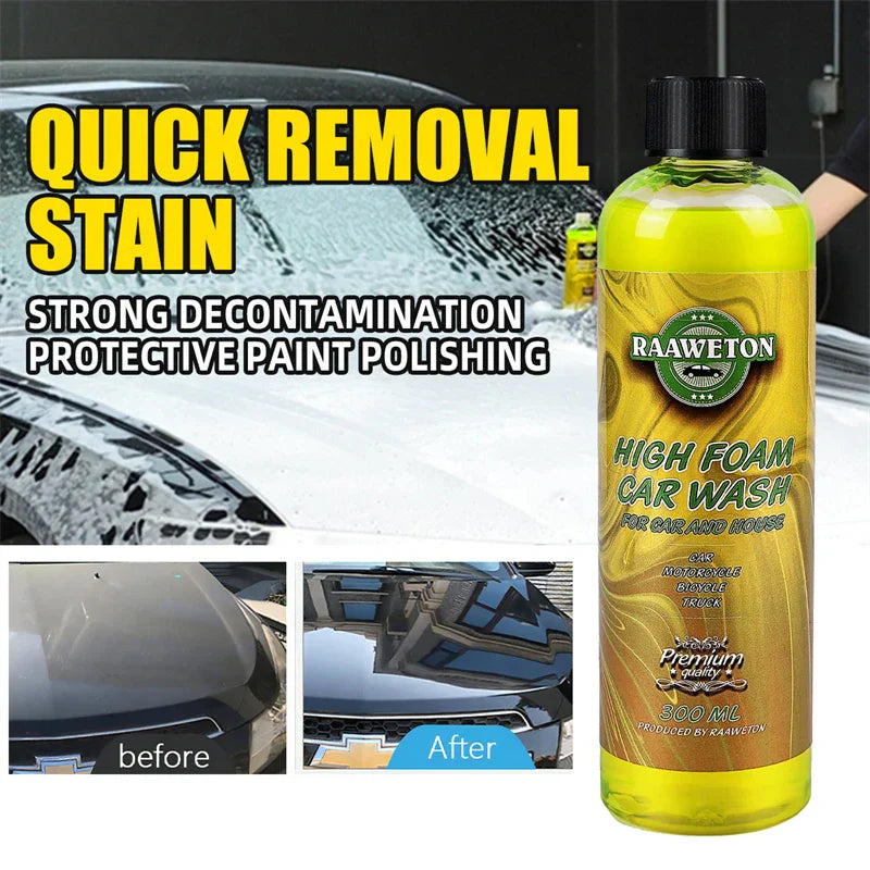 300ml High Foaming Car Wash Liquid Deep Cleaning