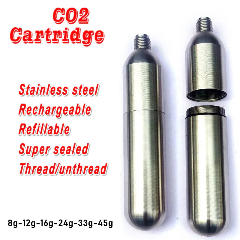 CO2 Refill Tank Refillable Cartridges for Home Brewing
