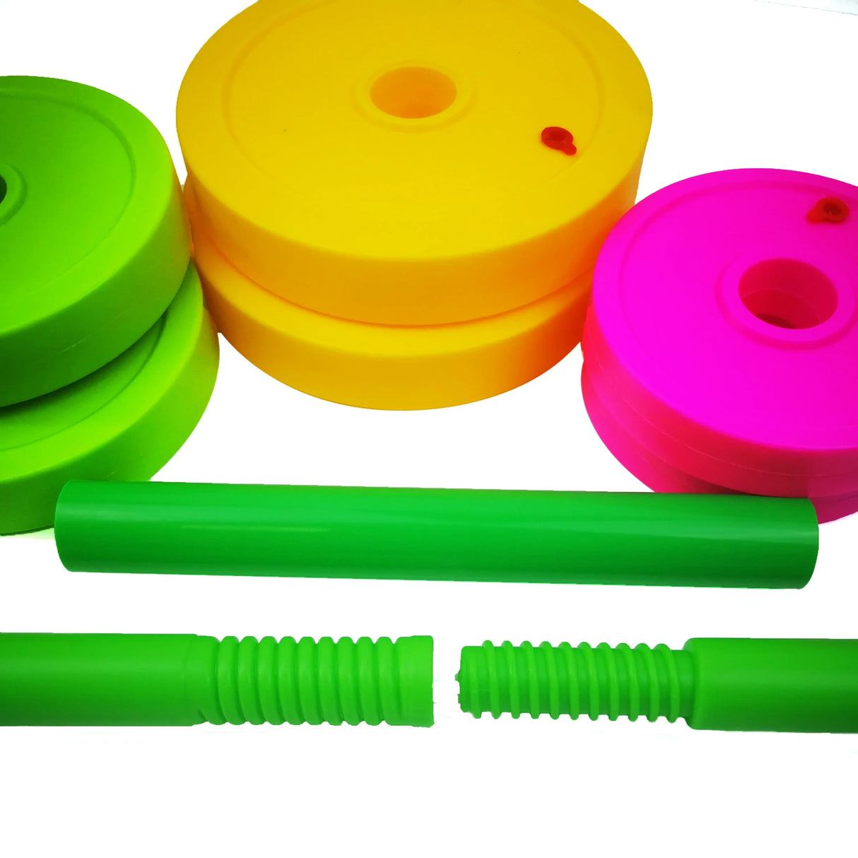 Children dumbbell detachable long barbell child boy girl