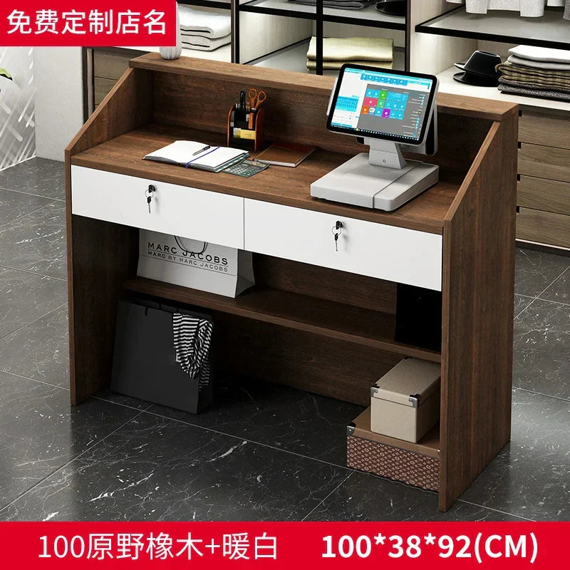Modern Reception Desks Office Furniture Simple Bar Counter