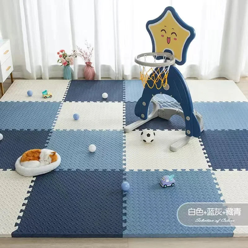 New Puzzle Mat Baby EVA Foam Play Black