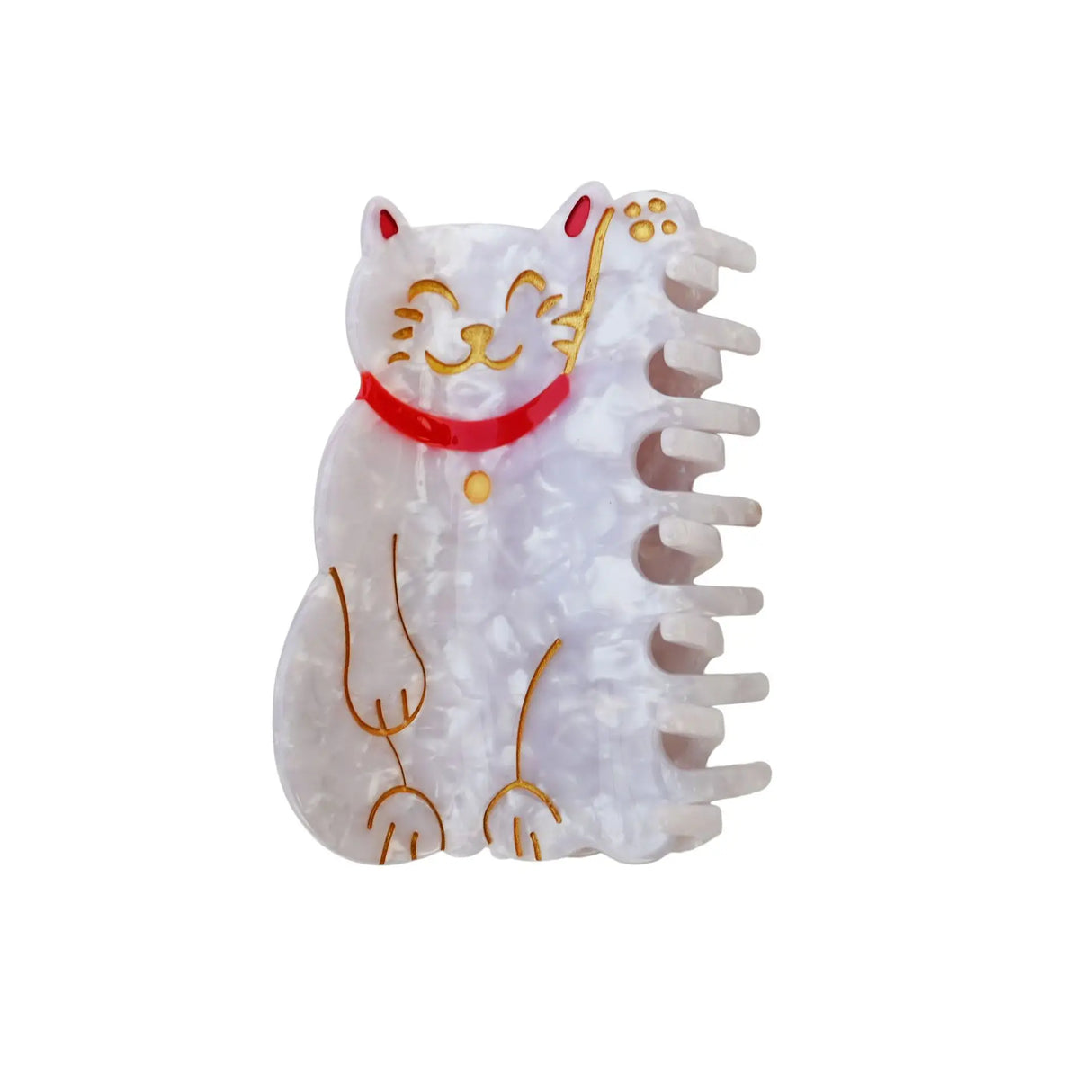 Muweordy New Fortune Cat Hair Clips Acetate Claw