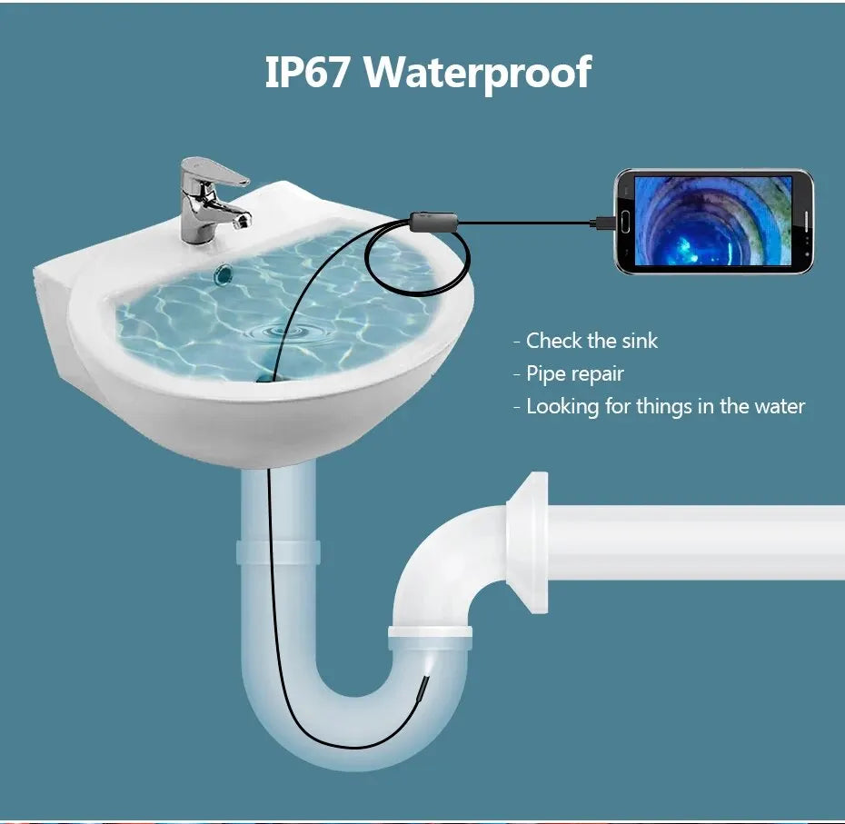 KERUI Endoscope Camera For IOS iPhone iPad Android