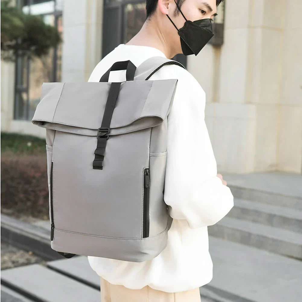 Men Notebook Computer Backpack Breathable Waterproof Business Laptop