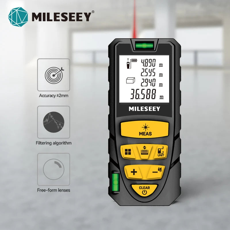 MILESEEY Laser Distance Meter S2 40M 60M 80M