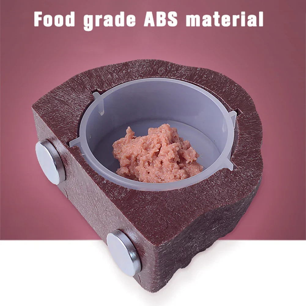 New Reptile Gecko Food Water Bowl Magnetic Adsorption