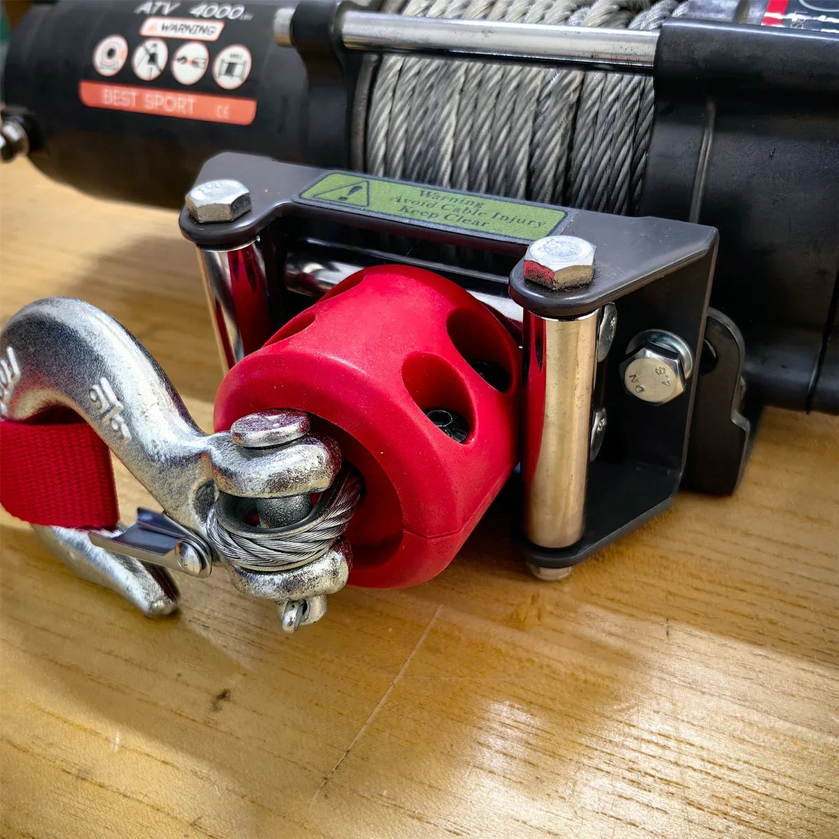 Winch Cable Hook Stopper Essential Offroad ATV UTV