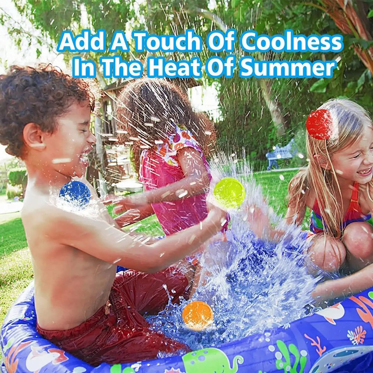 Filling Water Balloons Funny Summer Outdoor Toy Balloon