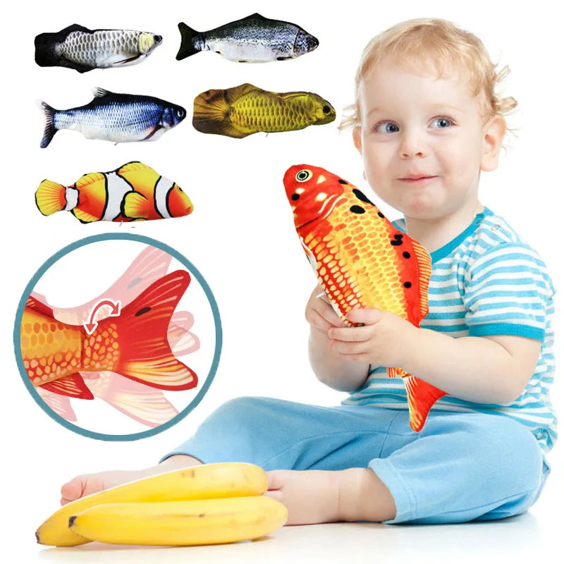 Baby Electric Plush Toy Simulation Animal Electric Swing