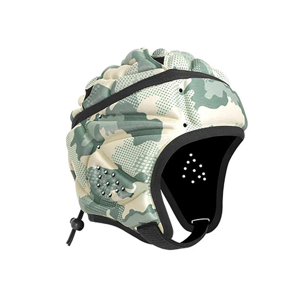Rugby Soft Helmet Soccer Headgear Football Headguard for