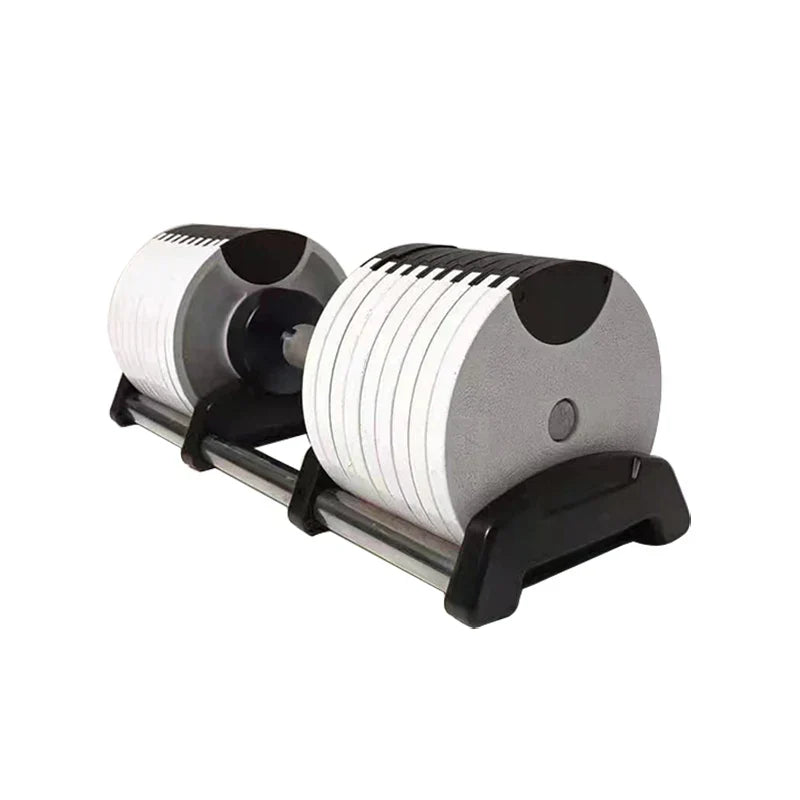 Adjustable Iron Steel Dumbbell, Weight Disc, 1 Second
