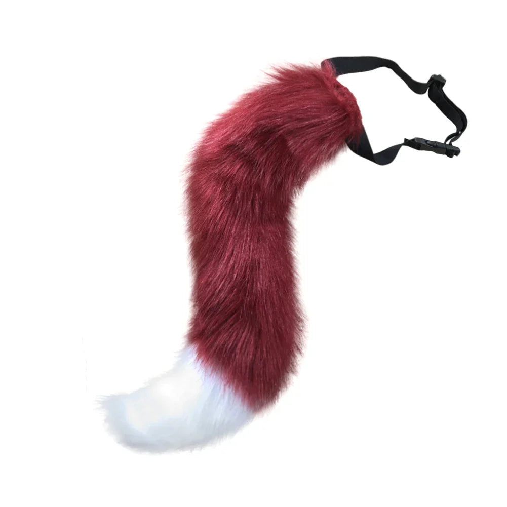 Halloween Japanese handmade simulation fox tail cosplay cat