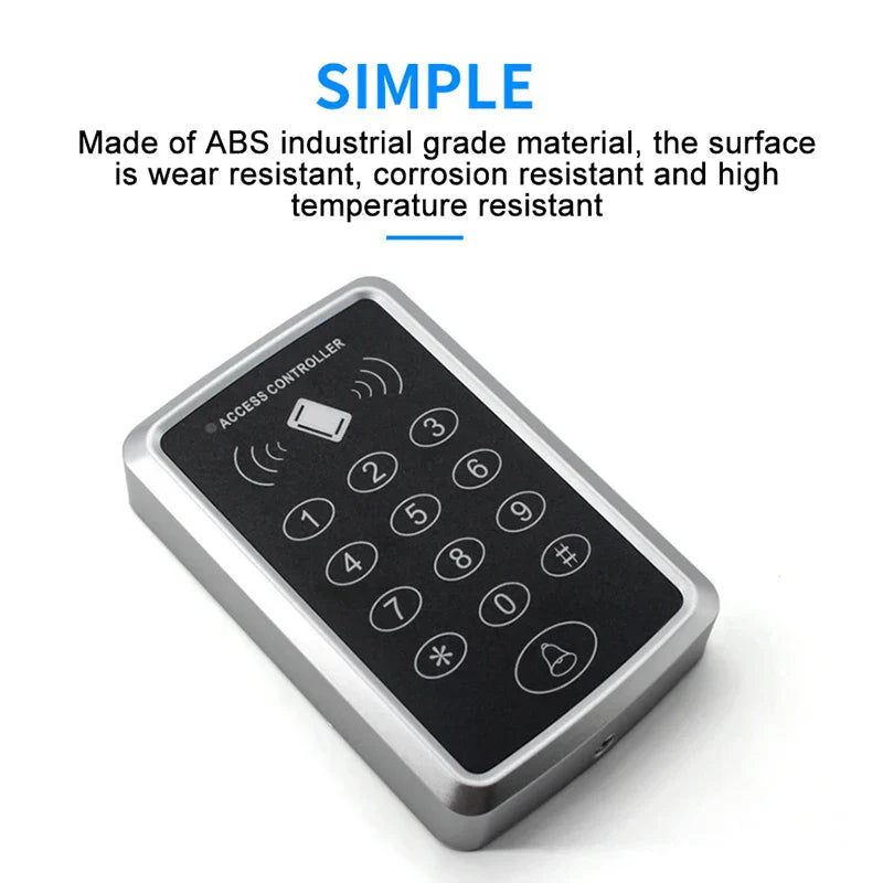 125KHz RFID Access Control Keypad EM Card Reader