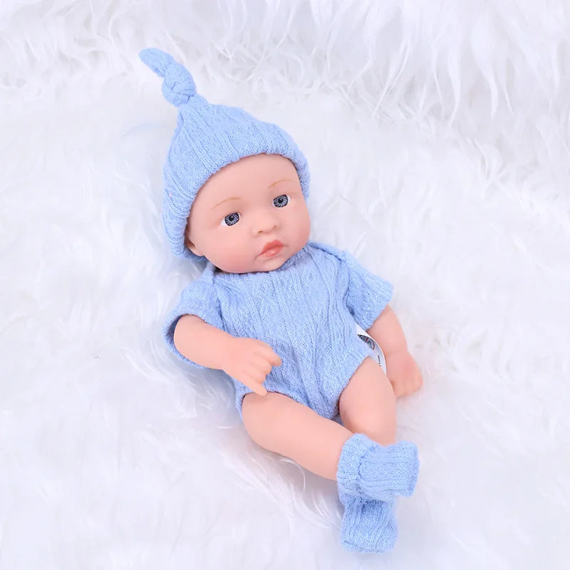20CM Reborn Baby Doll Toddler Real Soft Touch