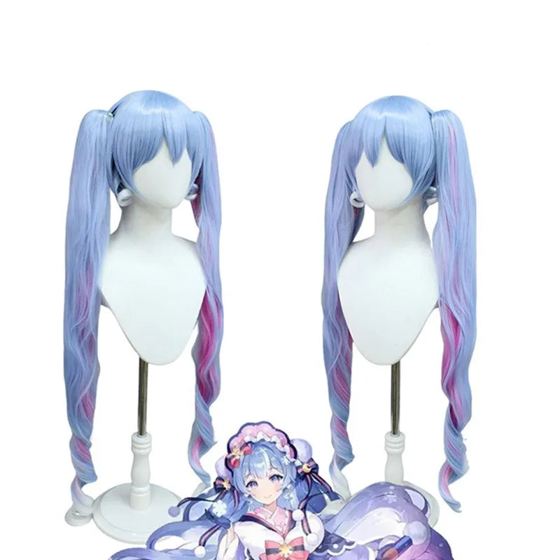 15 Colors Miku Cosplay Wigs Japanese Singer Wig