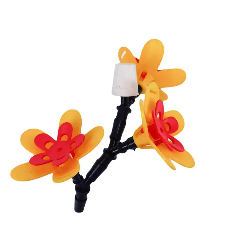 Flower Hummingbird Feeder Bird Seed Green Wine Bottle