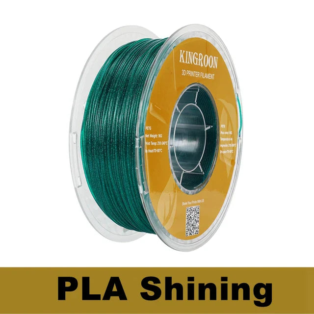 KINGROON 3D Printer Filament Glitter Shining Bling PLA