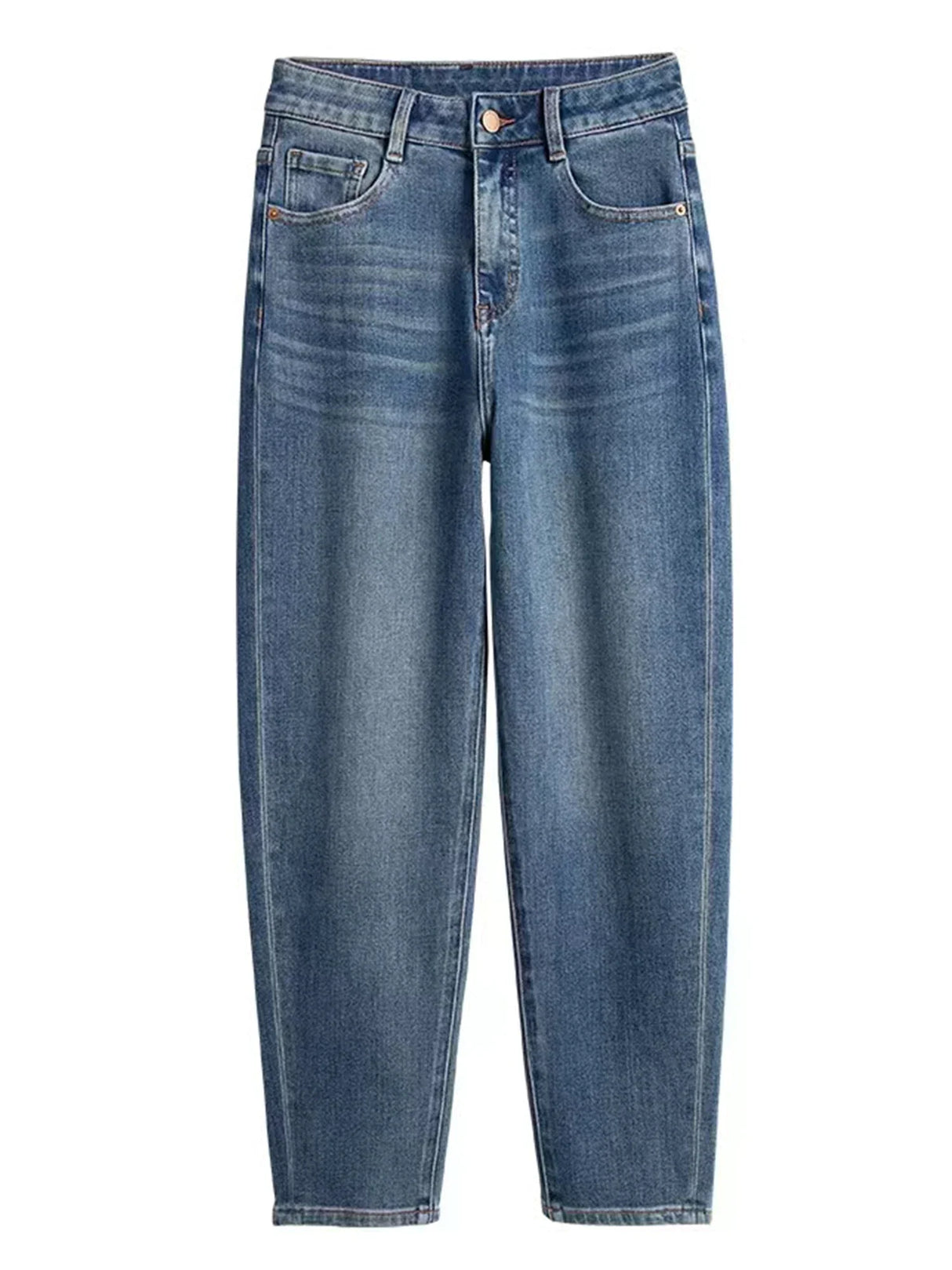 Plus Size Washing Jeans for Women Harem Jeans