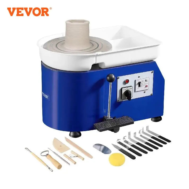 VEVOR 11in Pottery Wheel Ceramic Forming Machine Adjustable