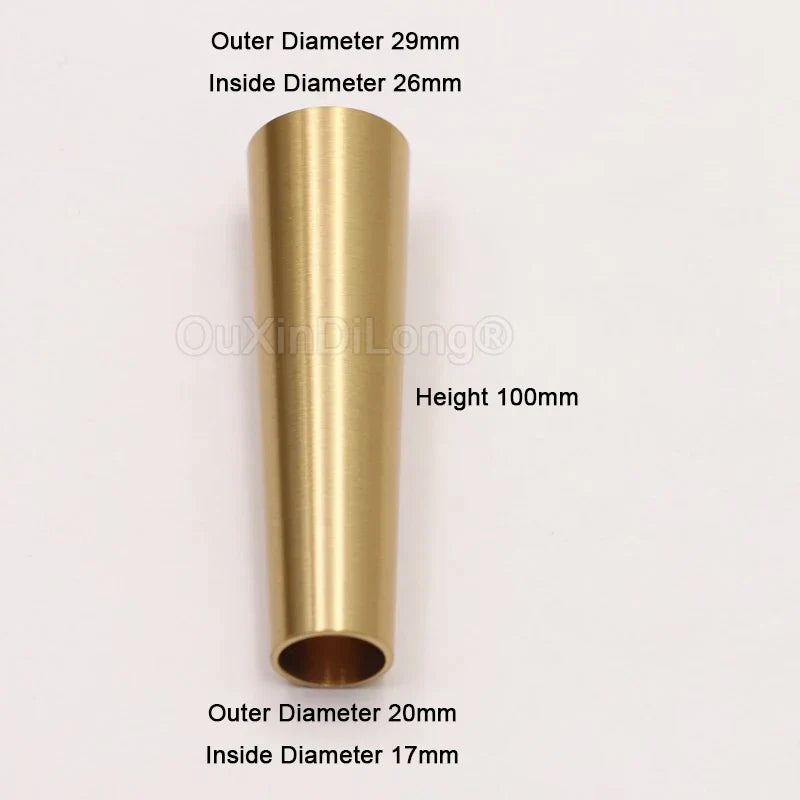 4PCS Pure Brass Covers Chair Cups Cabinet Covers
