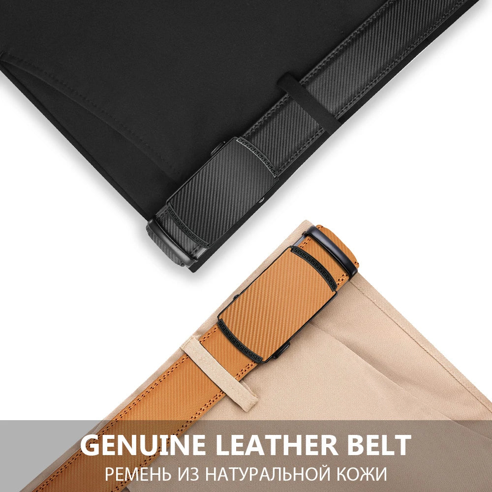 Genuine Leather Belt Top Quality Men's Belt Luxury