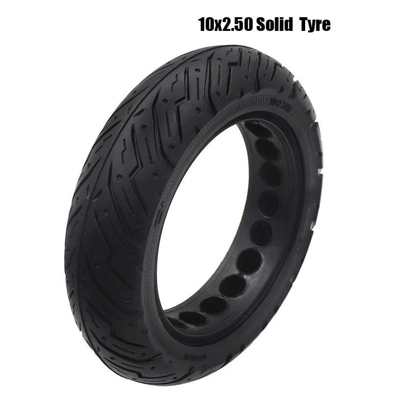 10x2.5 Solid Explosion-Proof Honeycomb Tire for Ninebot Max G30 Electric Scooter