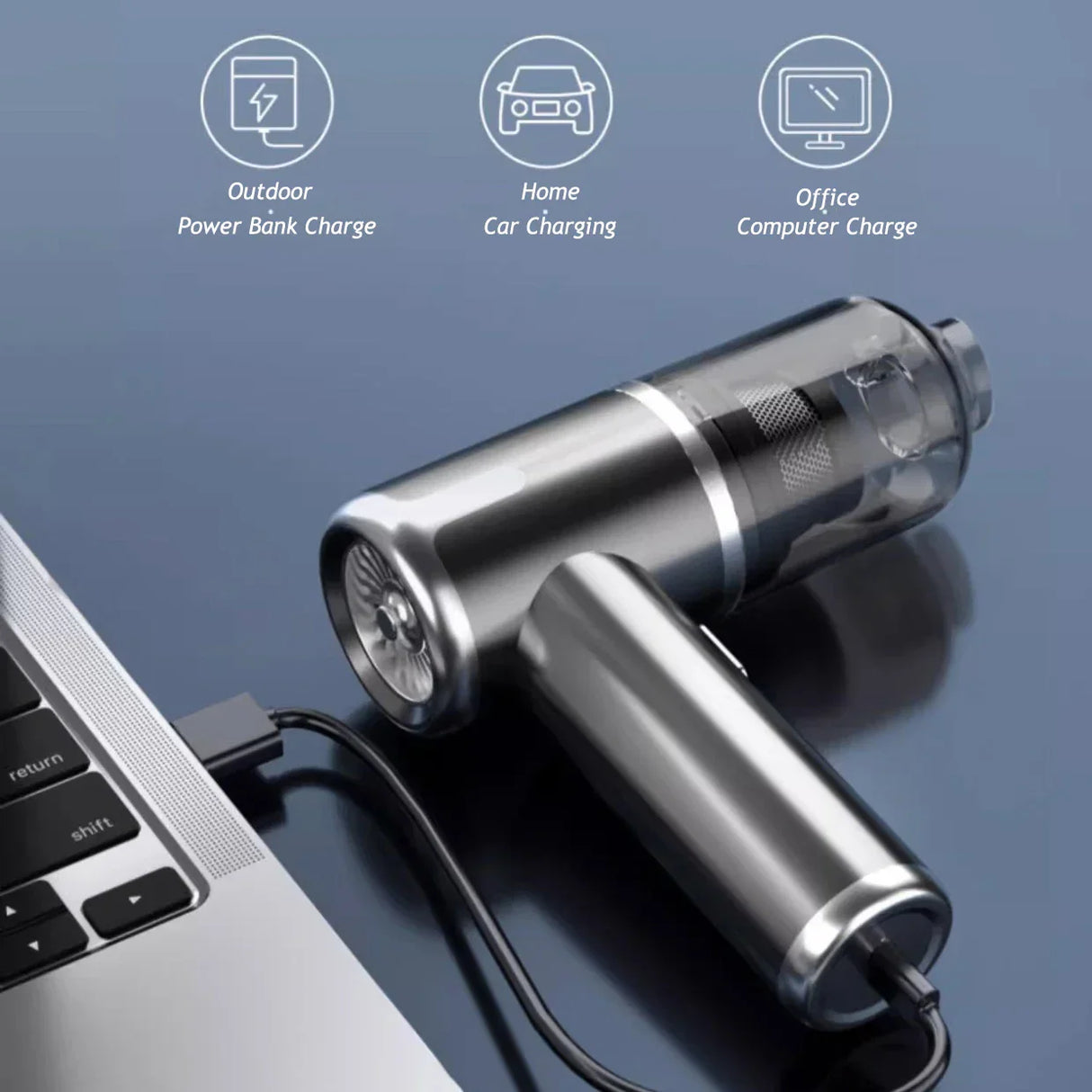 Small Rechargeable Wireless Air Duster Powerful wetdry Vacuum