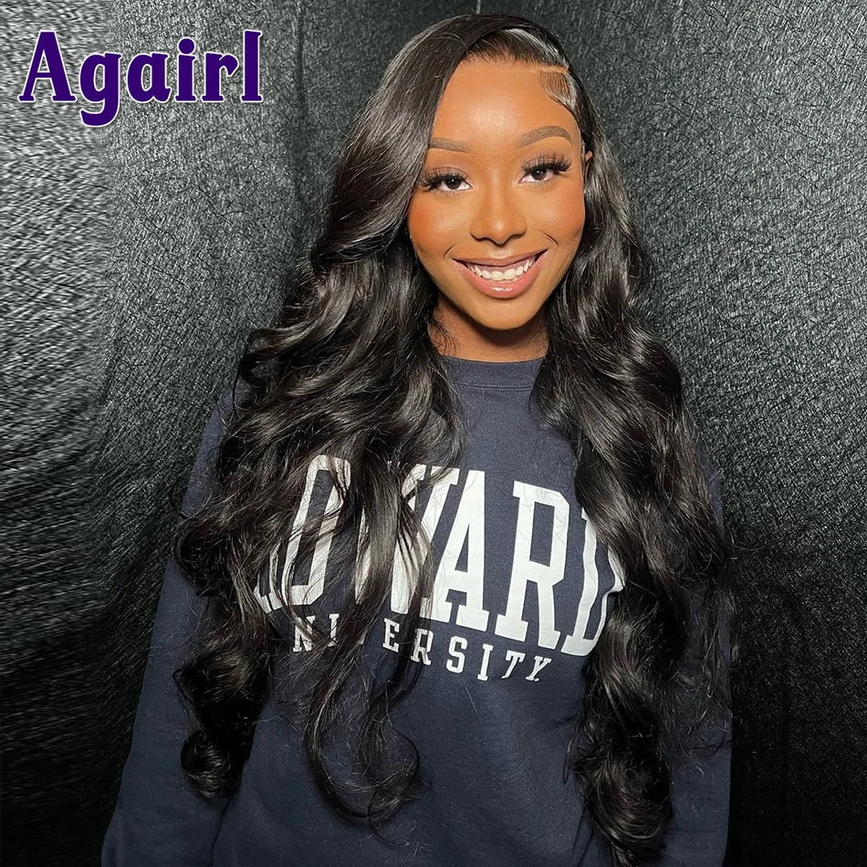 13X4 Highlight Human Hair Wigs Peruvian Virgin Body
