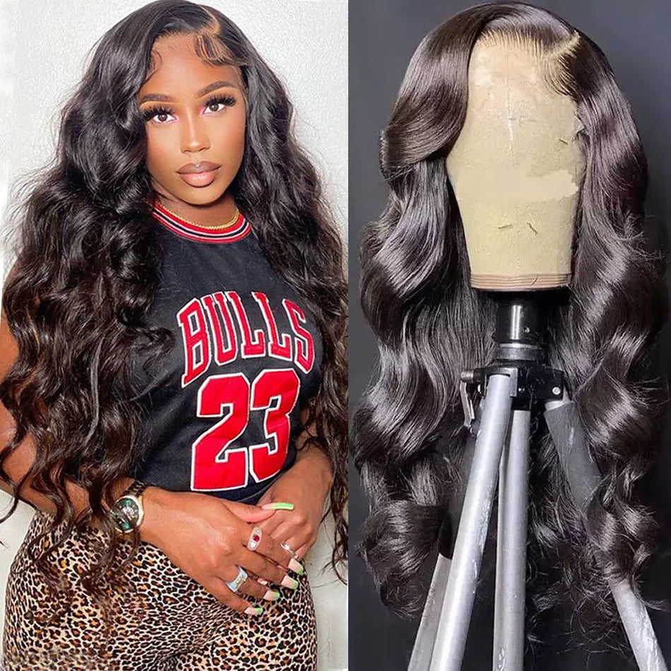 13x6 HD Lace Frontal Human Hair Wigs Body