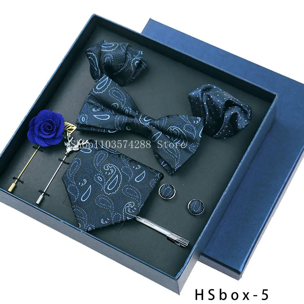 Luxury High Grade Mens Tie Set Nice Gift