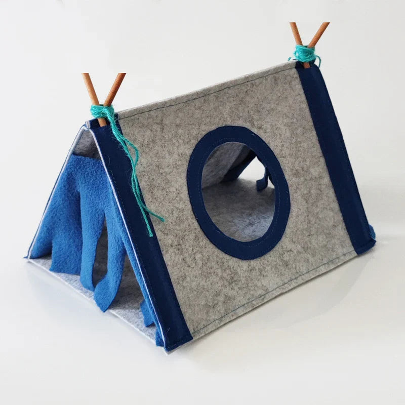 Small Pet Nest Felt Tent Rabbit Nest Hamster