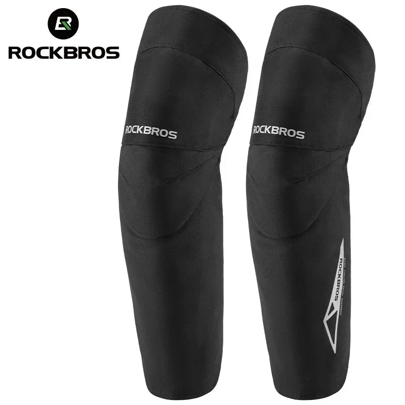 ROCKBROS Winter Motorcycle Knee Pads Keep Warm Scarf Anti-Fall Motorcycle knee protection Knight Protective Gear Winter Mask