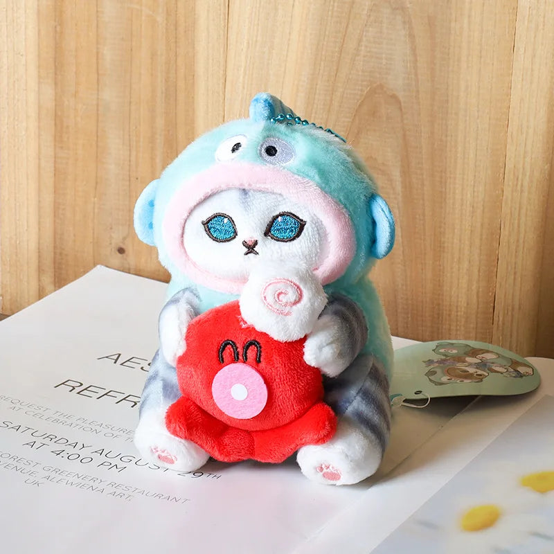 Sanrio Keychain Kuromi Ugly Fish Cat Cinnamoroll Crossdressing