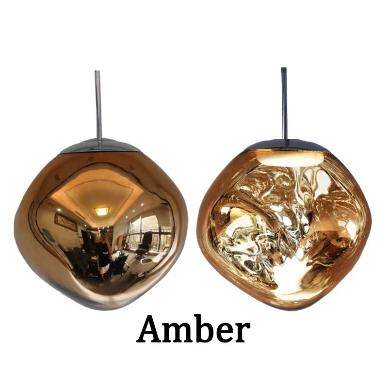 Nordic Lava LED Pendant Lights Modern Light PVC
