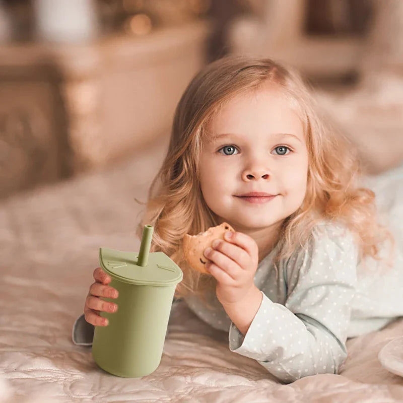 Let's Make Baby Feeding Straw Cup Baby Learning