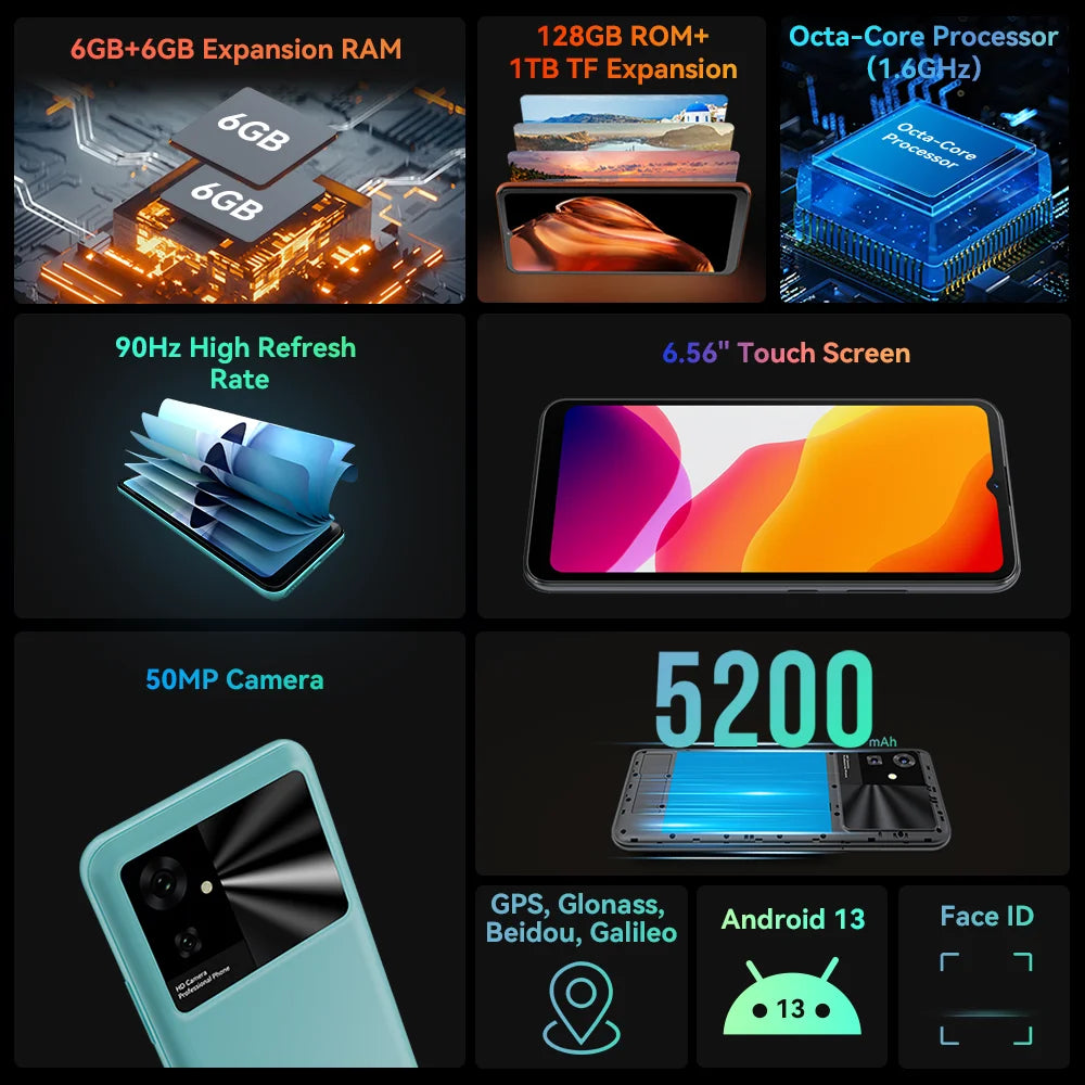 Cubot Note 21, 2023 New Smartphone Android 13,